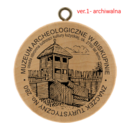 Obrázek č. 1, Znaczki Turystyczne, No. 280 Muzeum Archeologiczne w Biskupinie