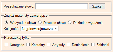 wyszukiwarka